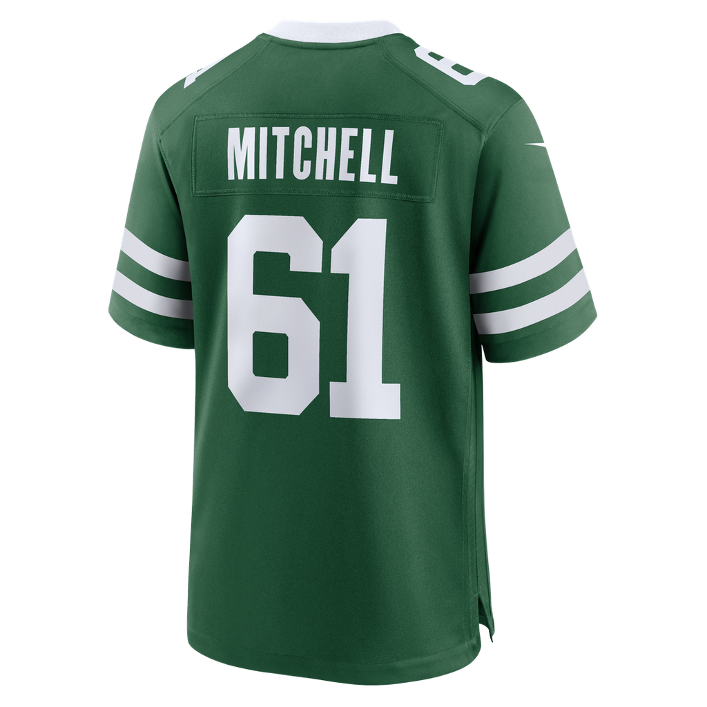 Max Mitchell New York Jets Legacy Green Team Game Jersey