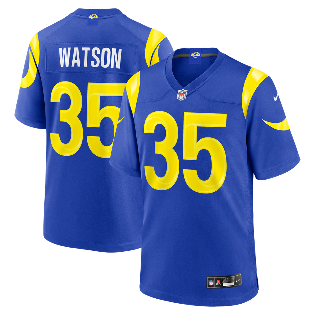Jaylen Watson Los Angeles Rams Royal Team Game Jersey