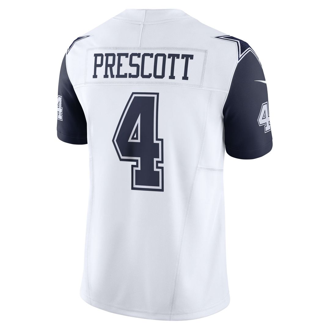 Dak Prescott Dallas Cowboys Navy Vapor F.U.S.E. Limited Jersey