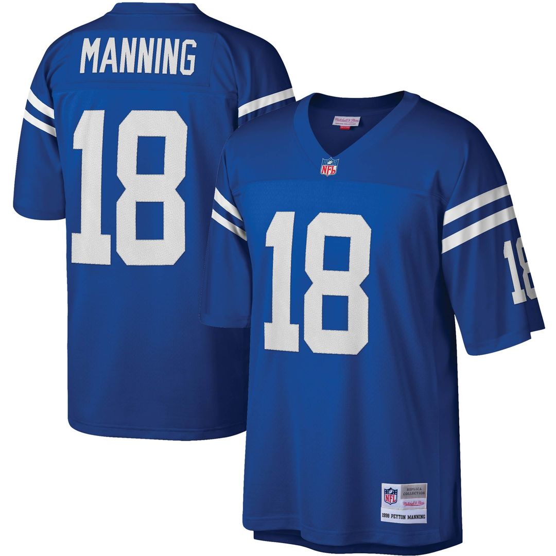 Peyton Manning Indianapolis Colts White Legacy Replica Jersey