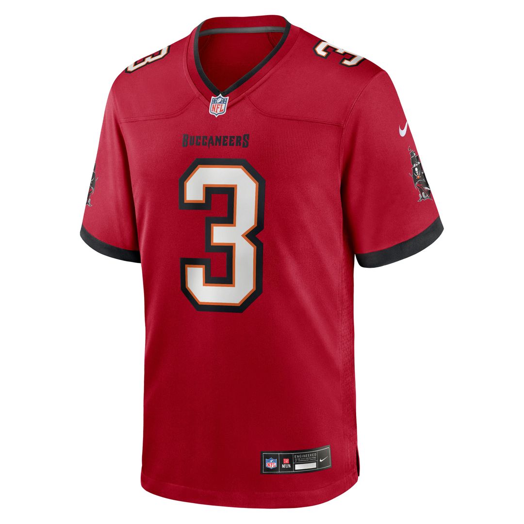 Rueben Bain Jr. Tampa Bay Buccaneers Red Team Game Jersey