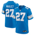 Arthur Maulet Detroit Lions Blue Team Game Jersey