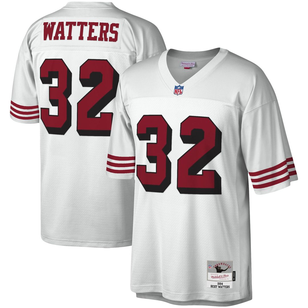 Ricky Watters San Francisco 49ers White Legacy Replica Jersey