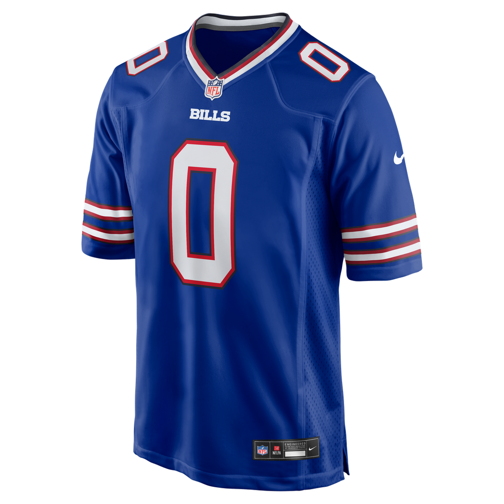 Keon Coleman Buffalo Bills Gray Nickel City Game Jersey