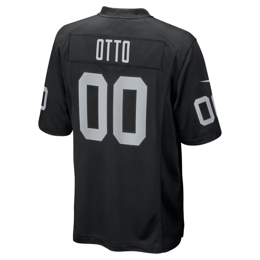 Jim Otto Las Vegas Raiders Black Game Retired Player Jersey