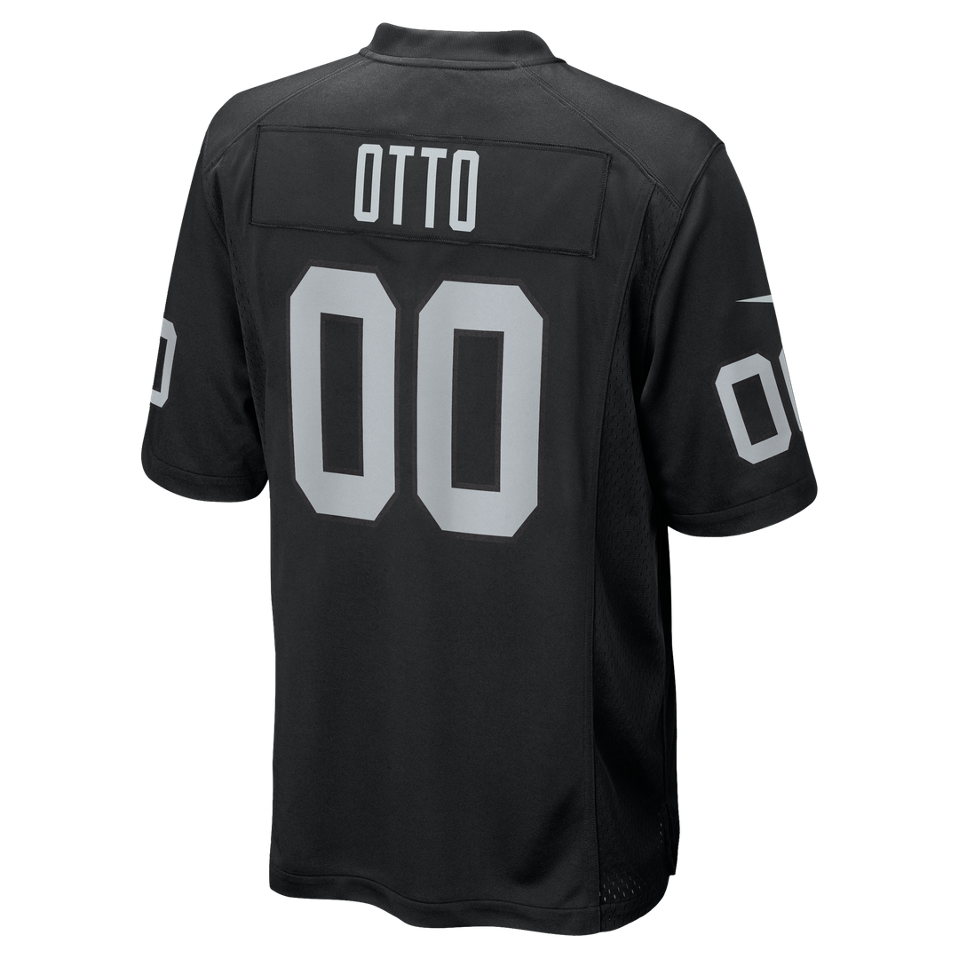 Jim Otto Las Vegas Raiders Black Game Retired Player Jersey