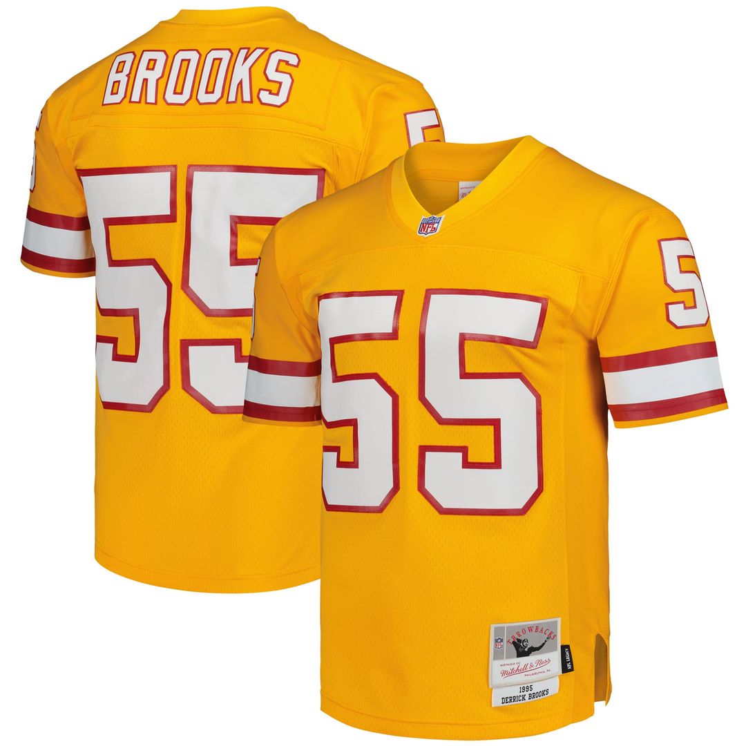 Derrick Brooks Tampa Bay Buccaneers Orange Legacy Replica Jersey