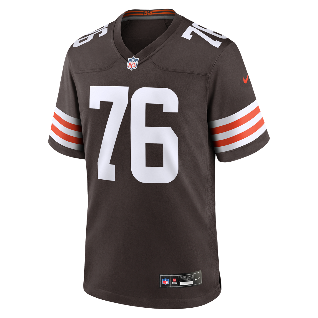 Lou Groza Cleveland Browns Brown Game Retired Player Jersey