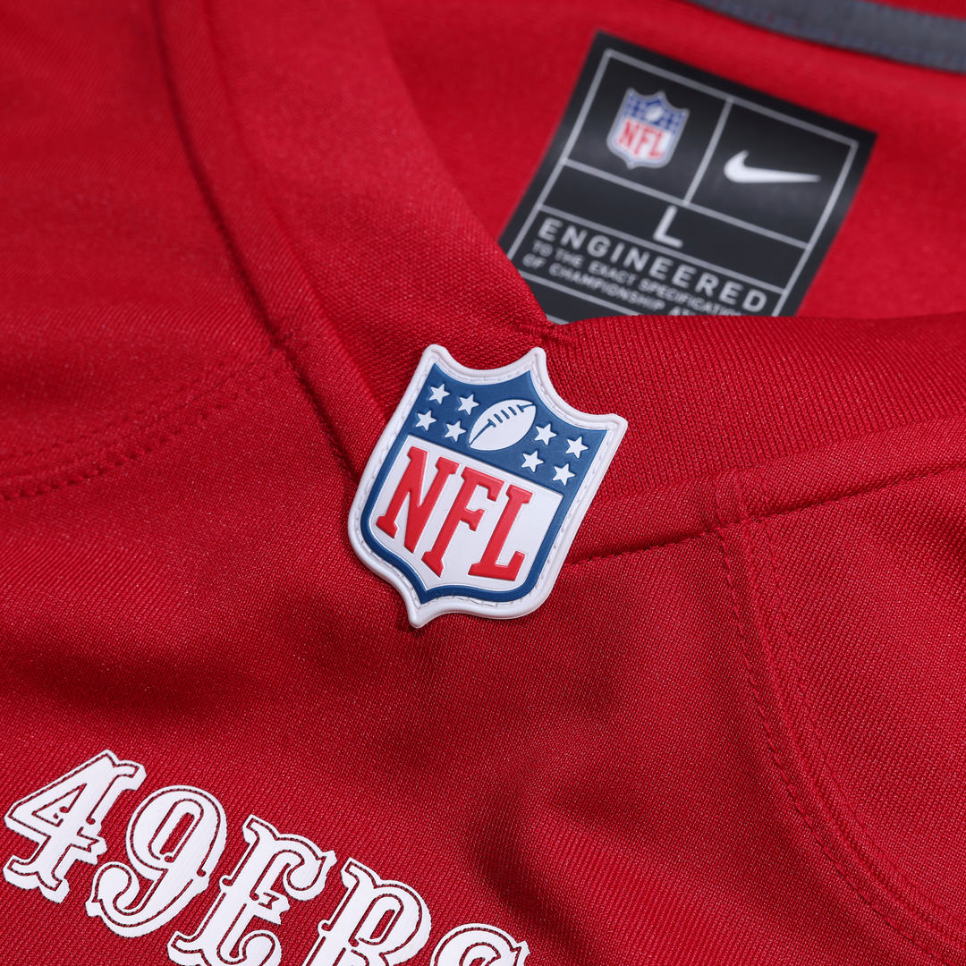 The Faithful San Francisco 49ers White 80th Anniversary Game Jersey