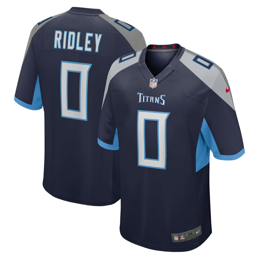 Calvin Ridley Tennessee Titans Light Blue Team Game Jersey