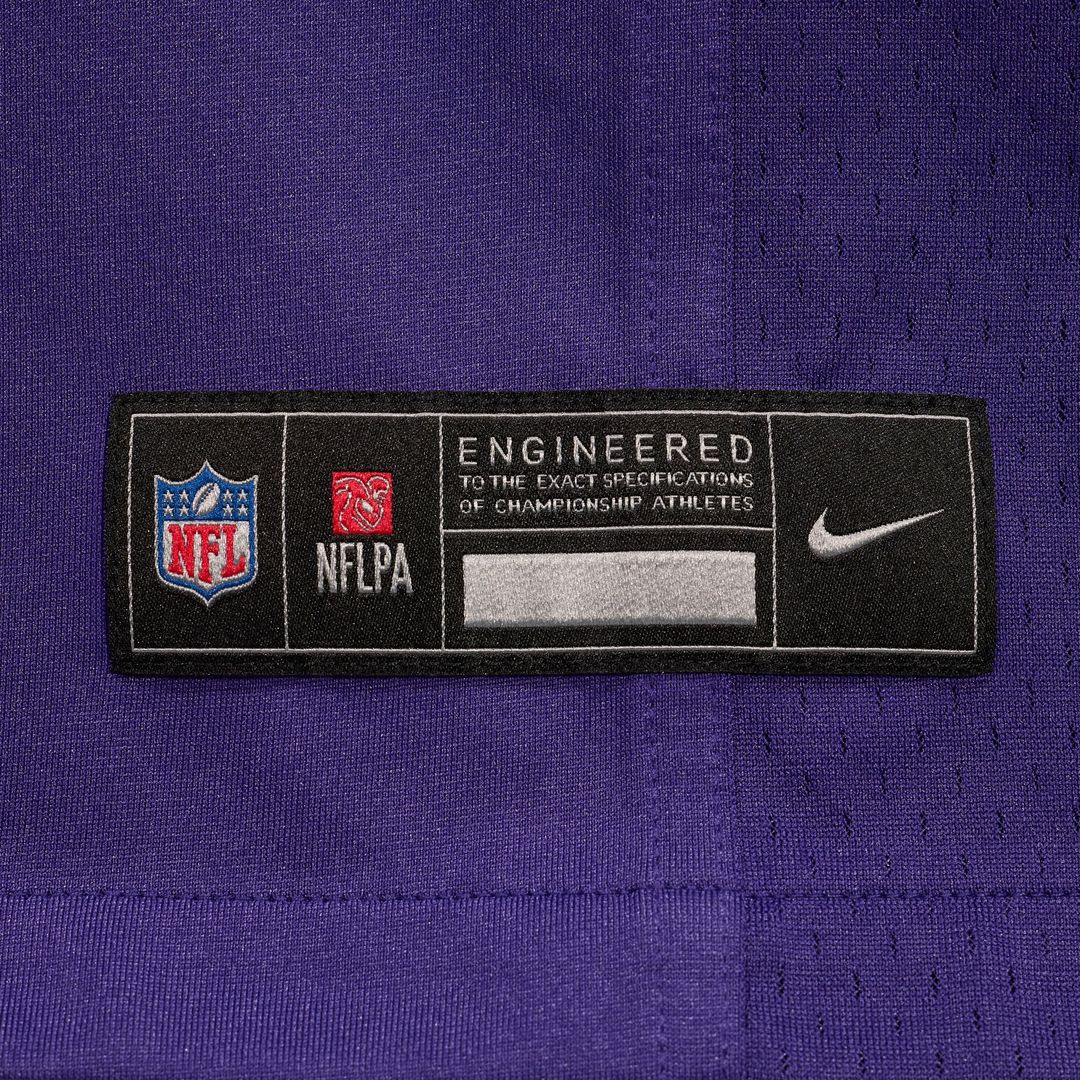 Lamar Jackson Baltimore Ravens White Game Jersey