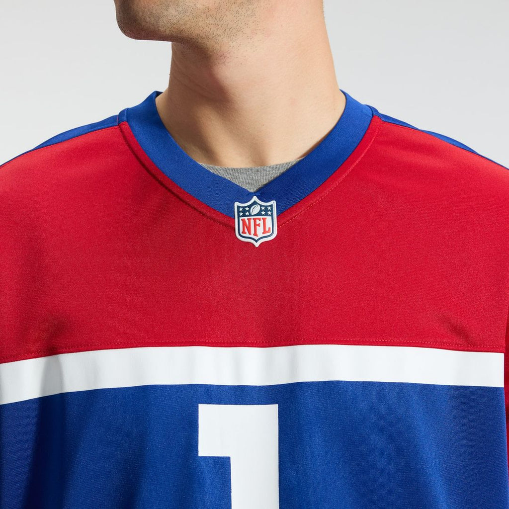 Malik Nabers New York Giants Century Red Alternate Game Jersey