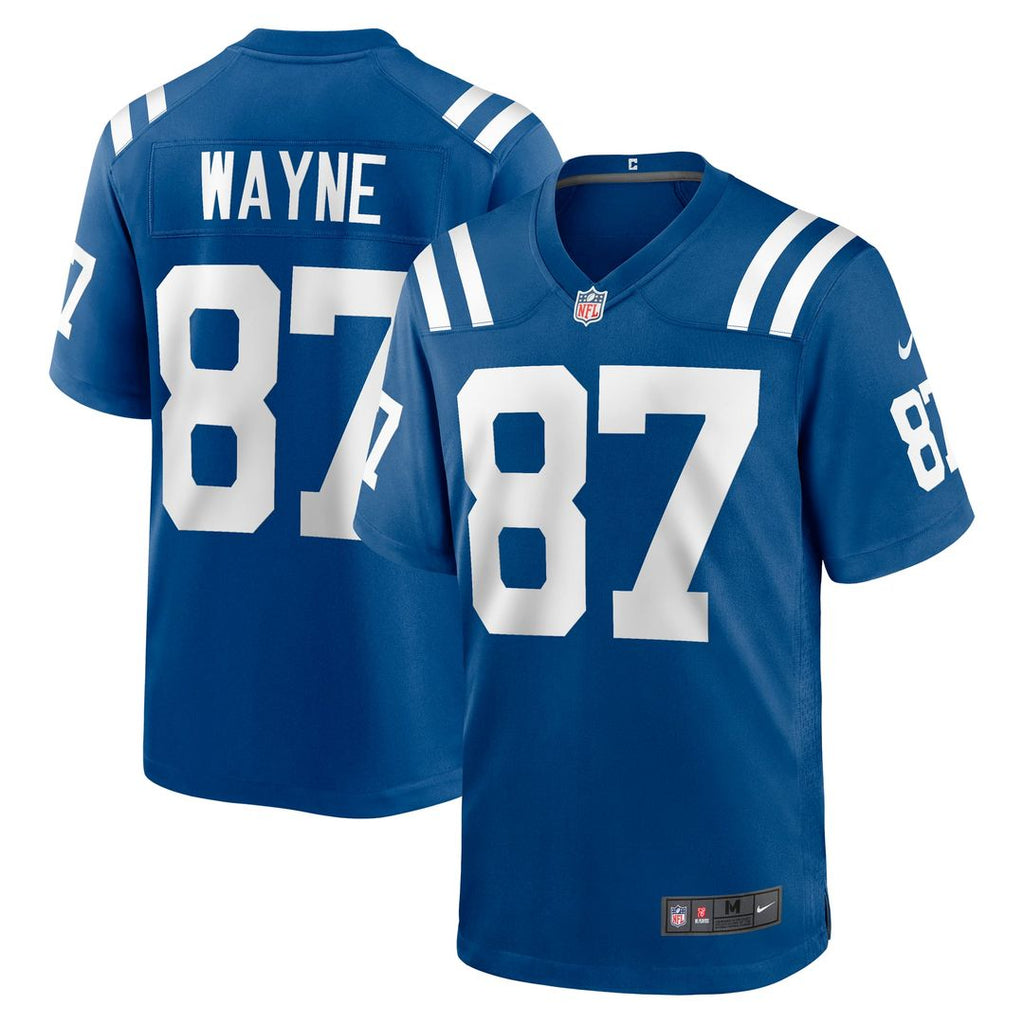 Reggie Wayne Indianapolis Colts Royal Retired Player Game Jersey