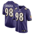 Tony Siragusa Baltimore Ravens Purple Game Retired Player Jersey