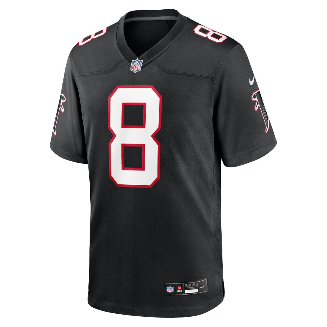 Kyle Pitts Sr. Atlanta Falcons Black Alternate Game Jersey