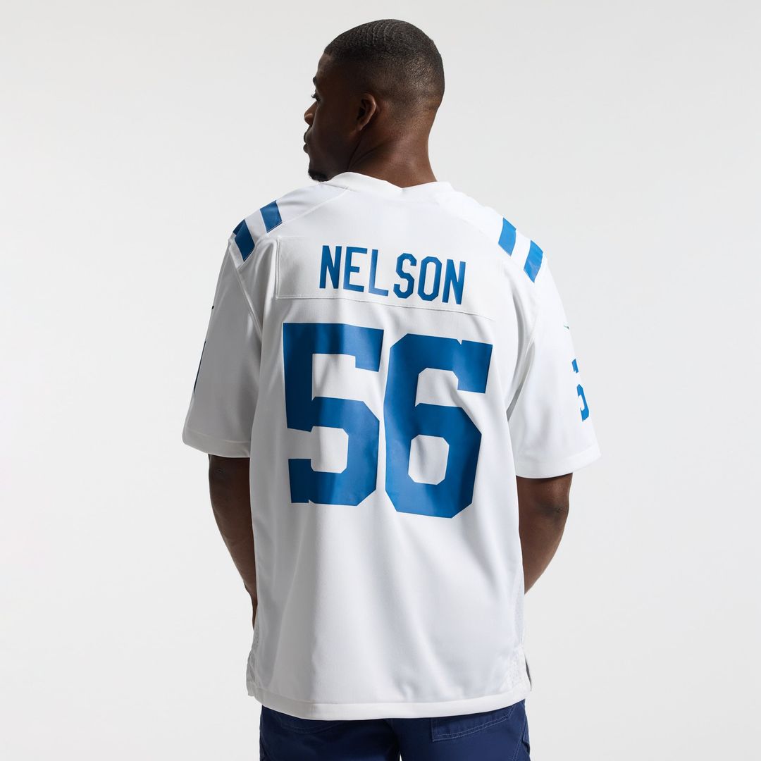 Quenton Nelson Indianapolis Colts White Game Player Jersey