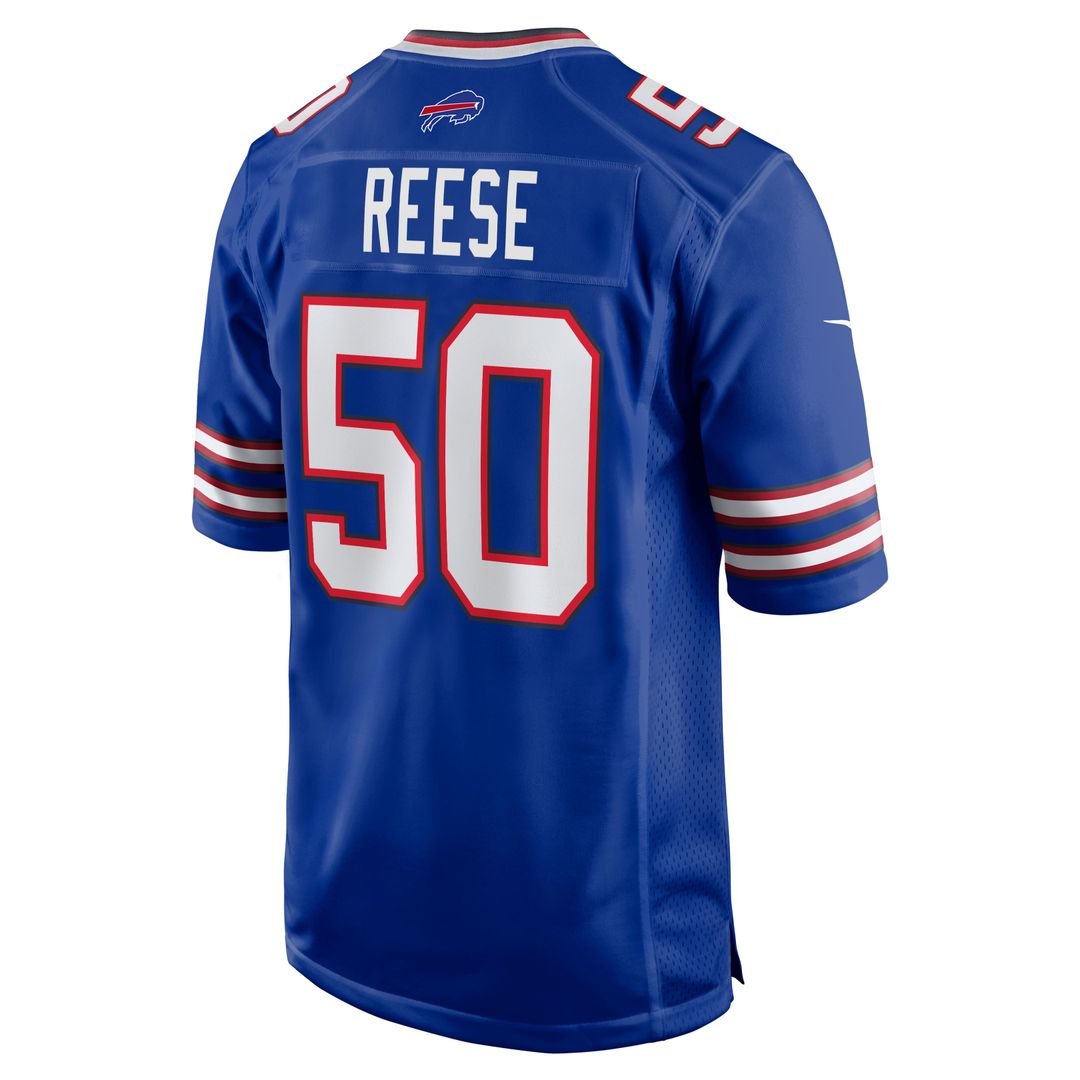 Otis Reese Buffalo Bills Royal Team Game Jersey