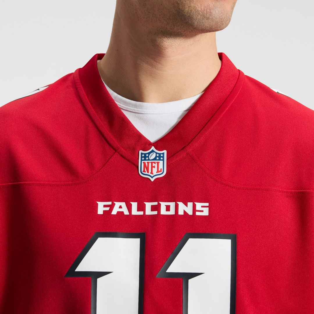 Jalon Walker Atlanta Falcons White Game Jersey