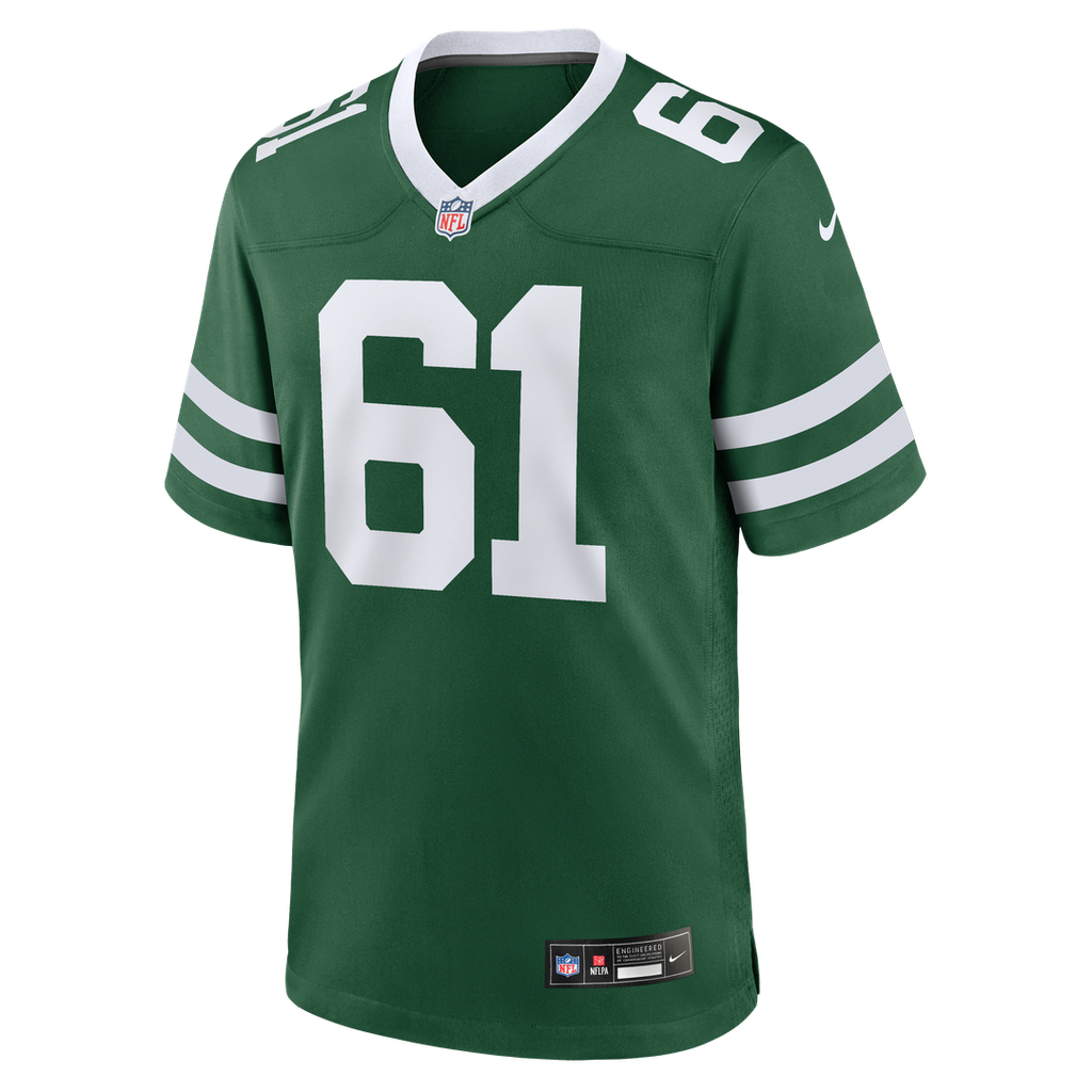 Max Mitchell New York Jets Legacy Green Team Game Jersey