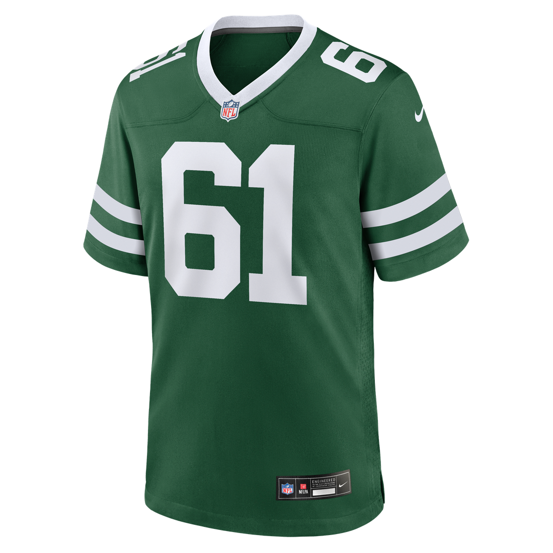 Max Mitchell New York Jets Legacy Green Team Game Jersey