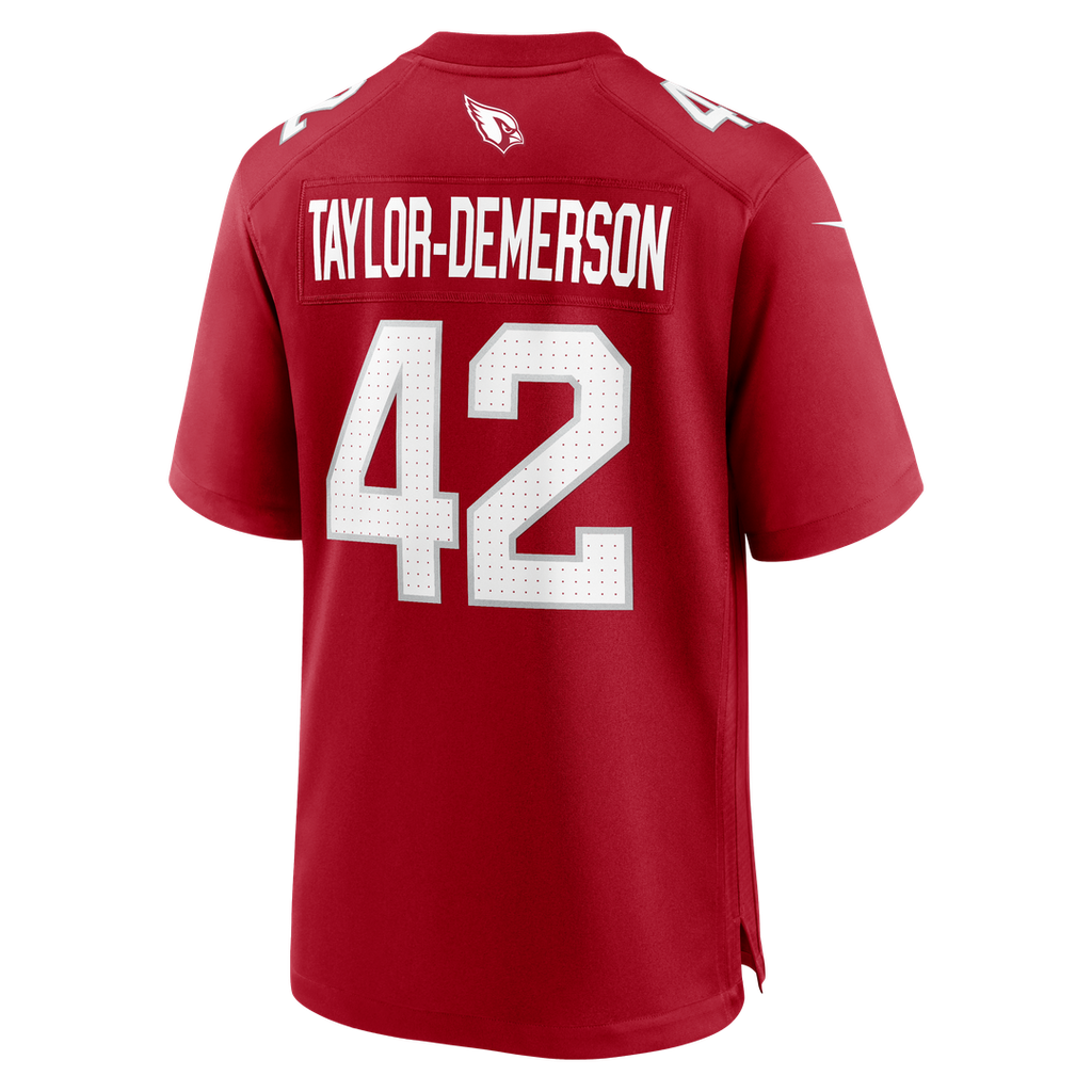 Dadrion Taylor-Demerson Arizona Cardinals Cardinal Team Game Jersey