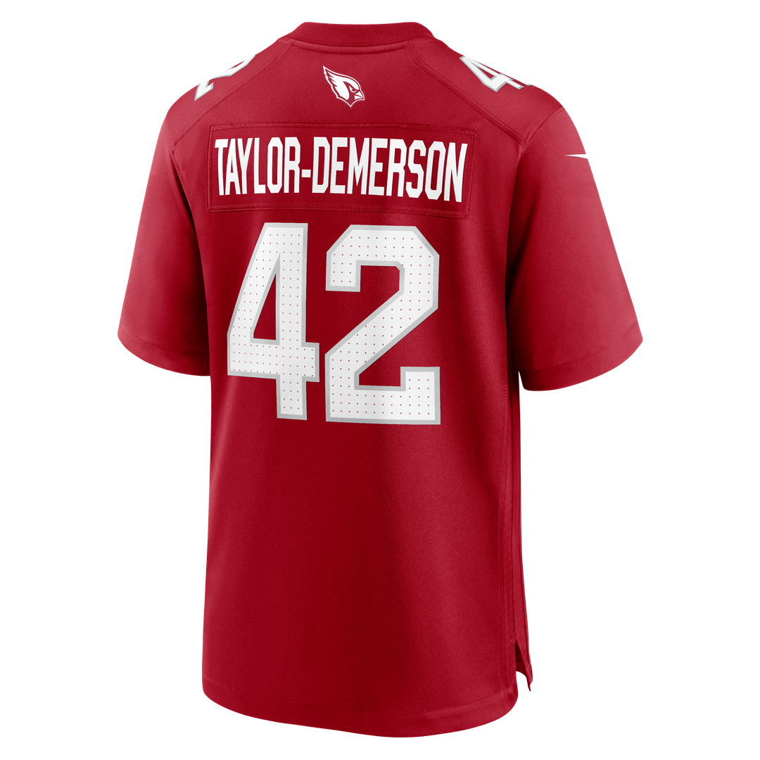 Dadrion Taylor-Demerson Arizona Cardinals Cardinal Team Game Jersey