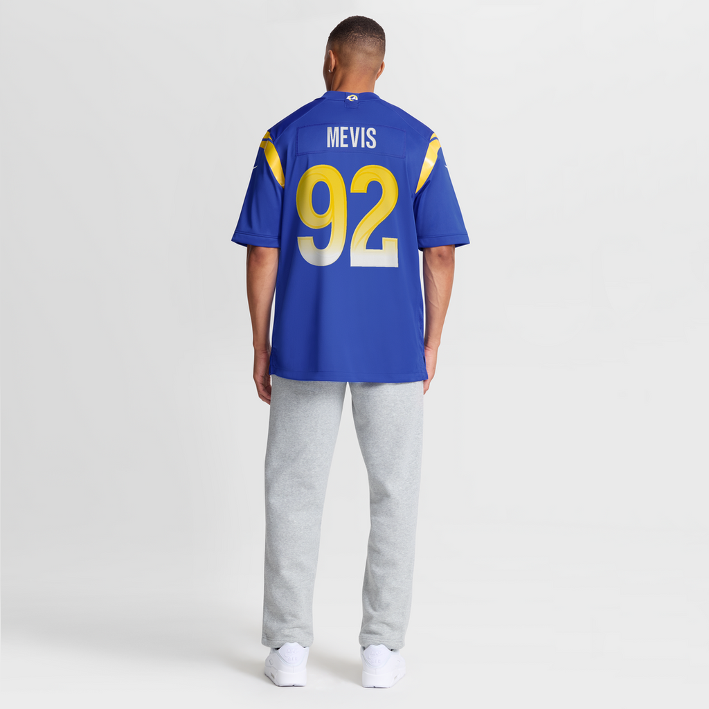 Harrison Mevis Los Angeles Rams Royal Team Game Jersey