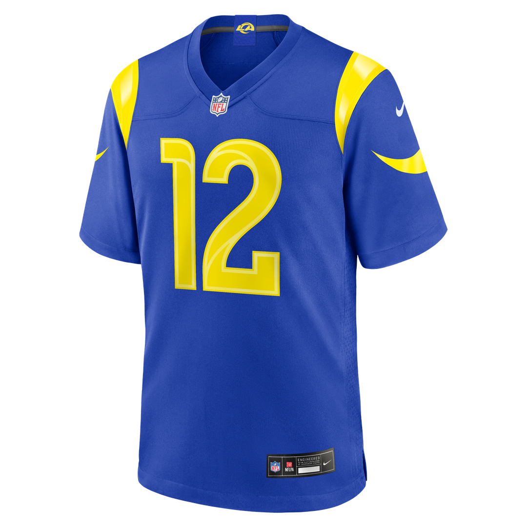 Puka Nacua Los Angeles Rams Royal Team Game Player Jersey