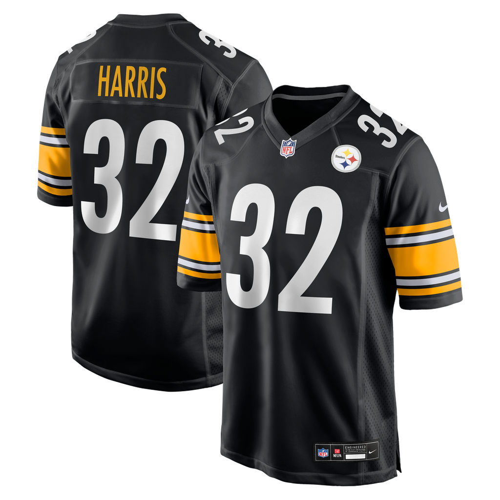 Franco Harris Pittsburgh Steelers Black Game Retired Player Jersey