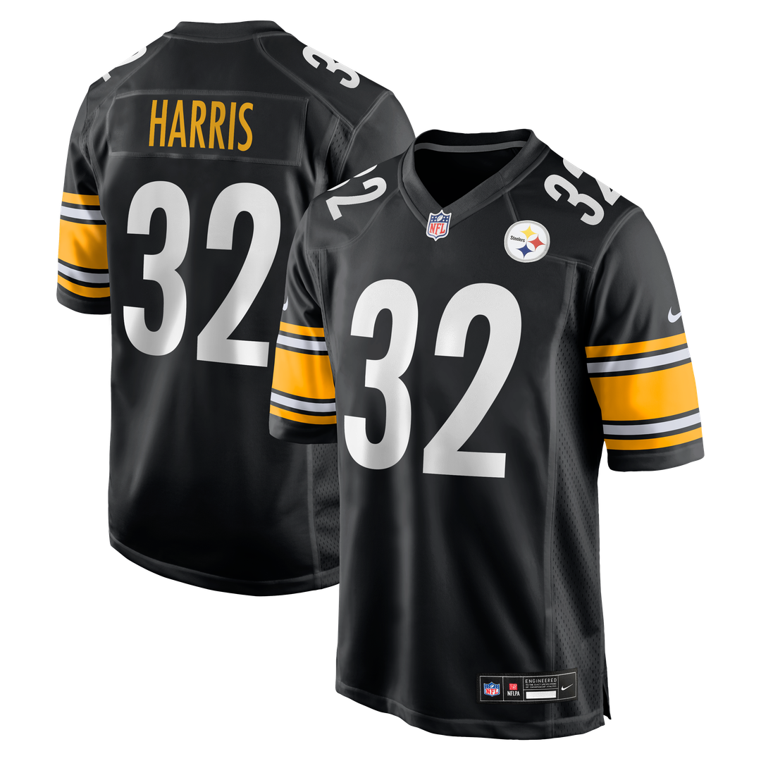 Franco Harris Pittsburgh Steelers Black Game Retired Player Jersey