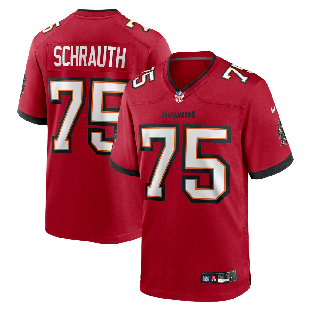 Billy Schrauth Tampa Bay Buccaneers Red Team Game Jersey