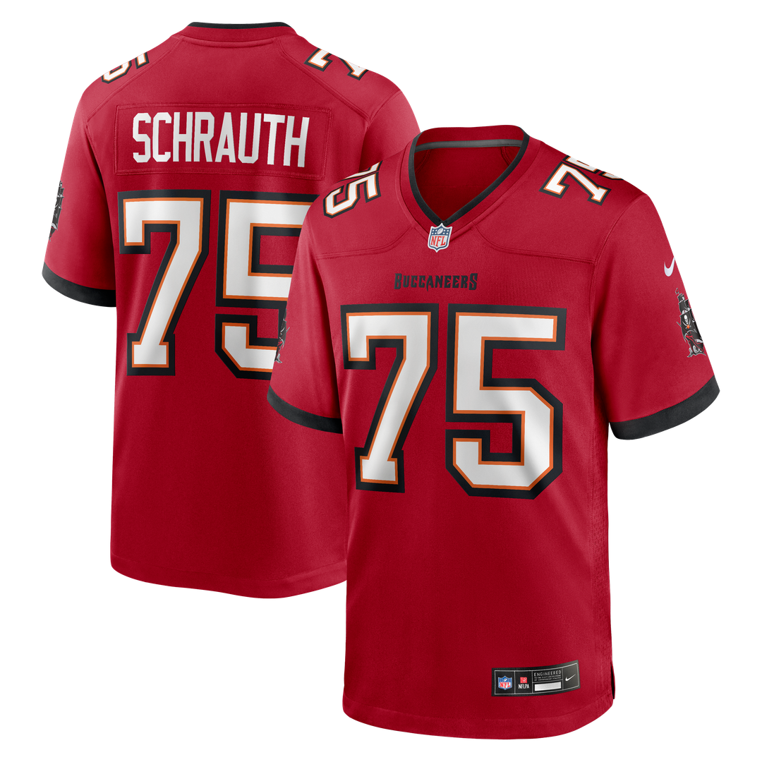Billy Schrauth Tampa Bay Buccaneers Red Team Game Jersey