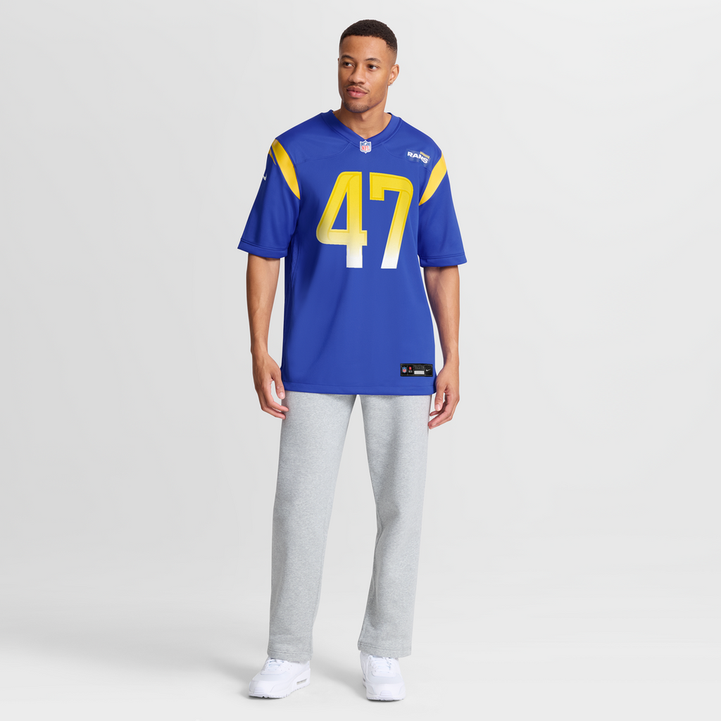 Alex Ward Los Angeles Rams Royal Home Game Jersey