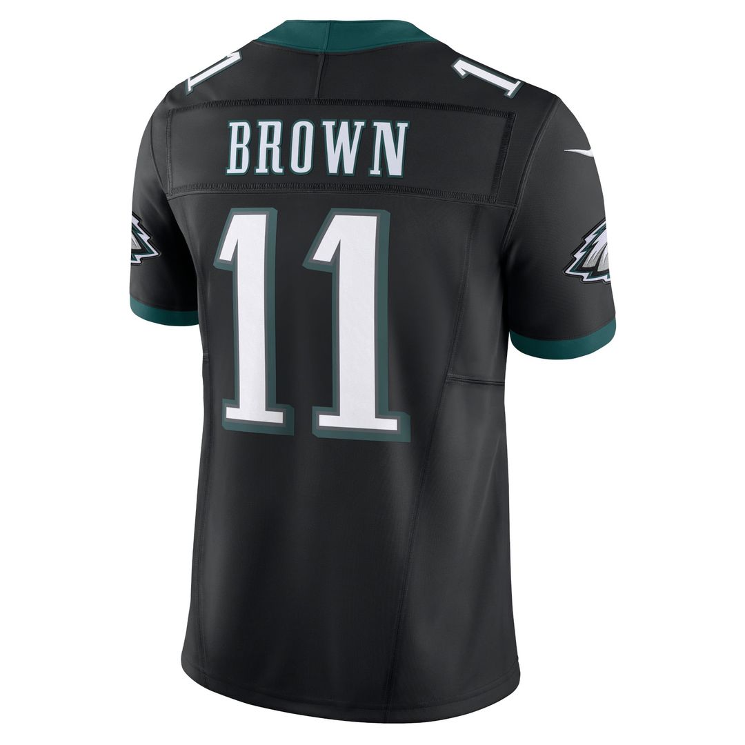 A.J. Brown Philadelphia Eagles Black Alternate Vapor F.U.S.E. Limited Jersey