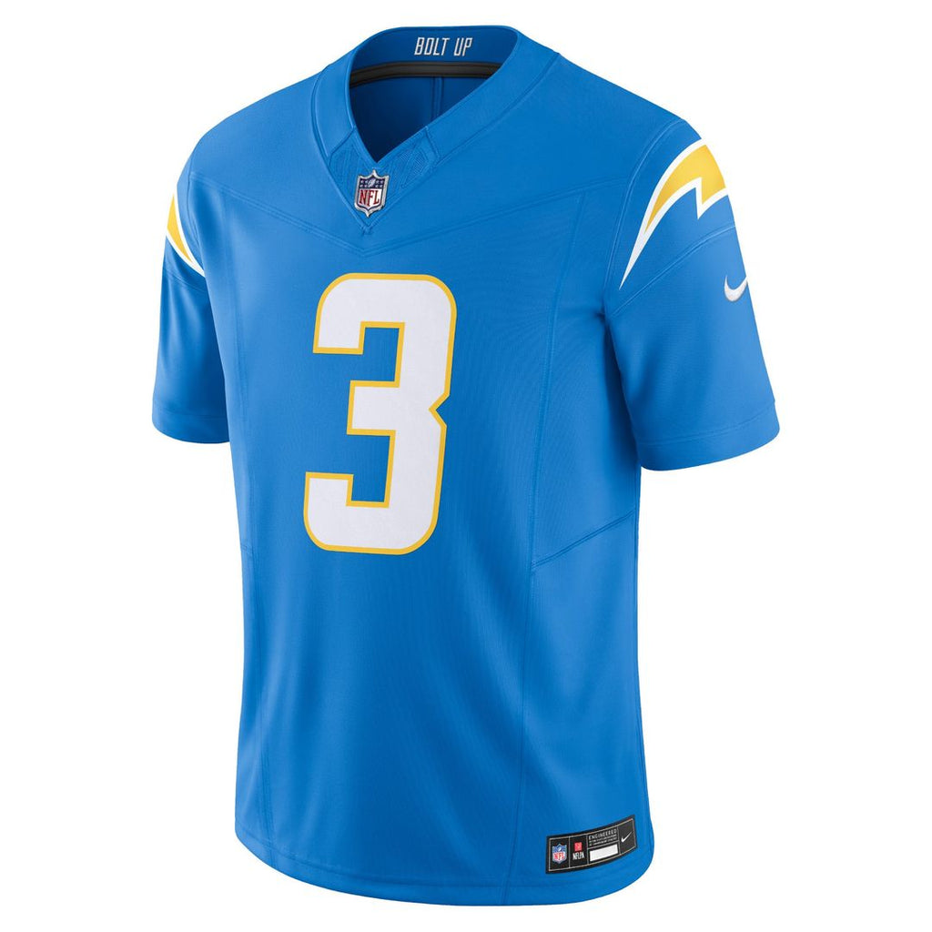 Derwin James Jr. Los Angeles Chargers Gold Alternate Charger Power Vapor F.U.S.E. Limited Jersey