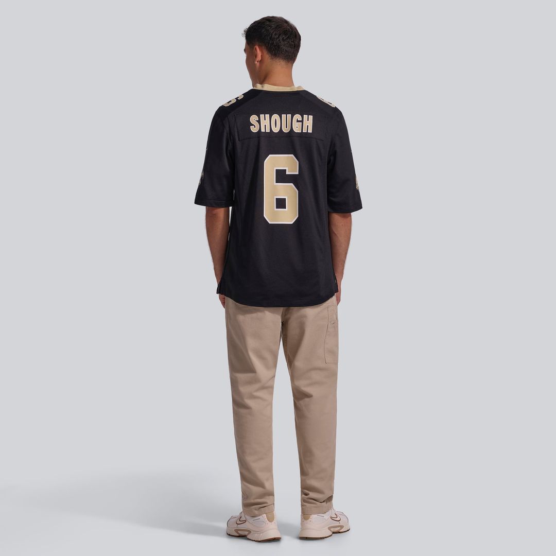 Tyler Shough New Orleans Saints Gold Alternate Game Player Jersey