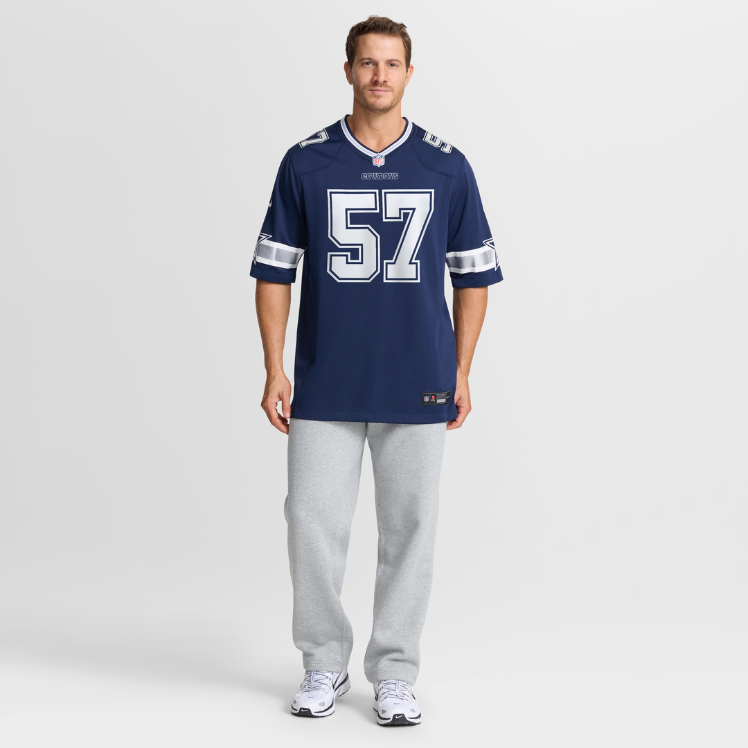 Malachi Lawrence Dallas Cowboys Navy Team Game Jersey