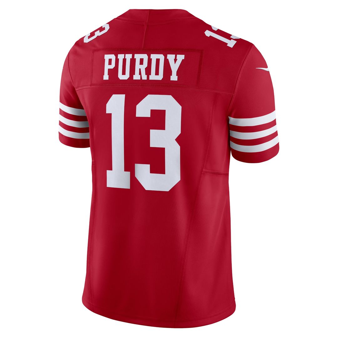 Brock Purdy San Francisco 49ers Scarlet Vapor F.U.S.E. Limited Jersey