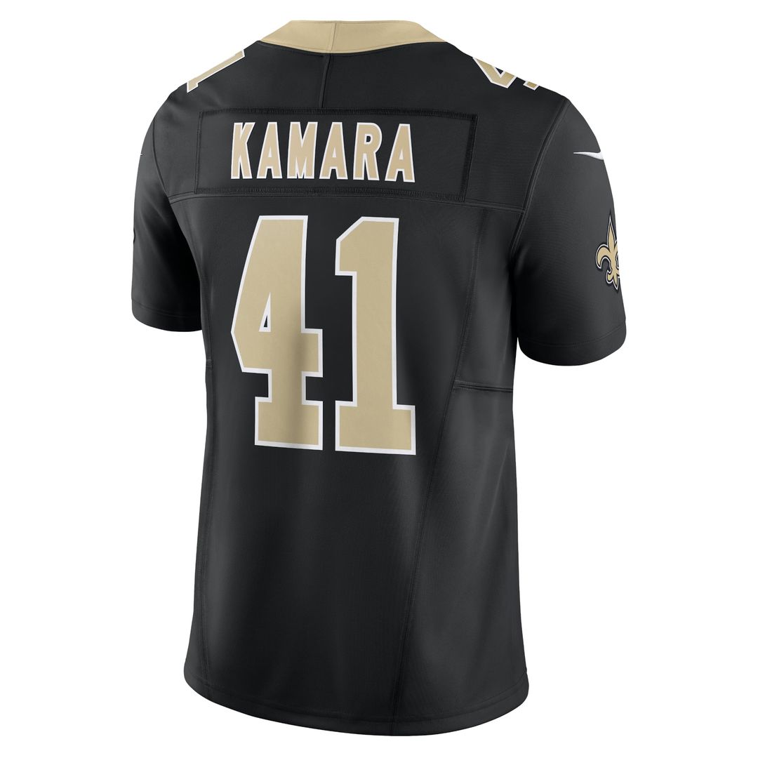 Alvin Kamara New Orleans Saints Black Vapor F.U.S.E. Limited Jersey