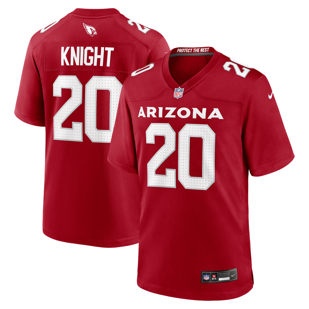 Zonovan Knight Arizona Cardinals Cardinal Team Game Jersey