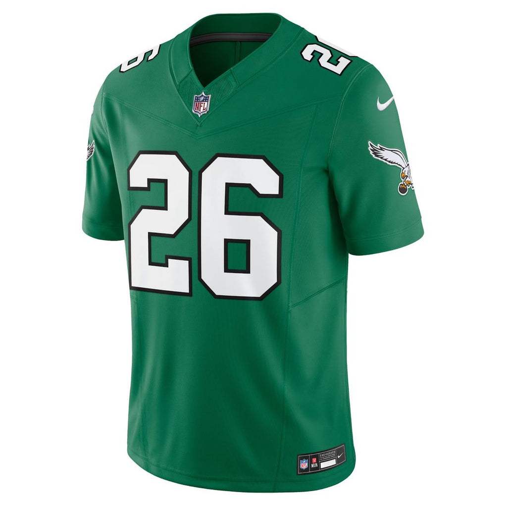 Saquon Barkley Philadelphia Eagles Black Vapor F.U.S.E. Limited Jersey