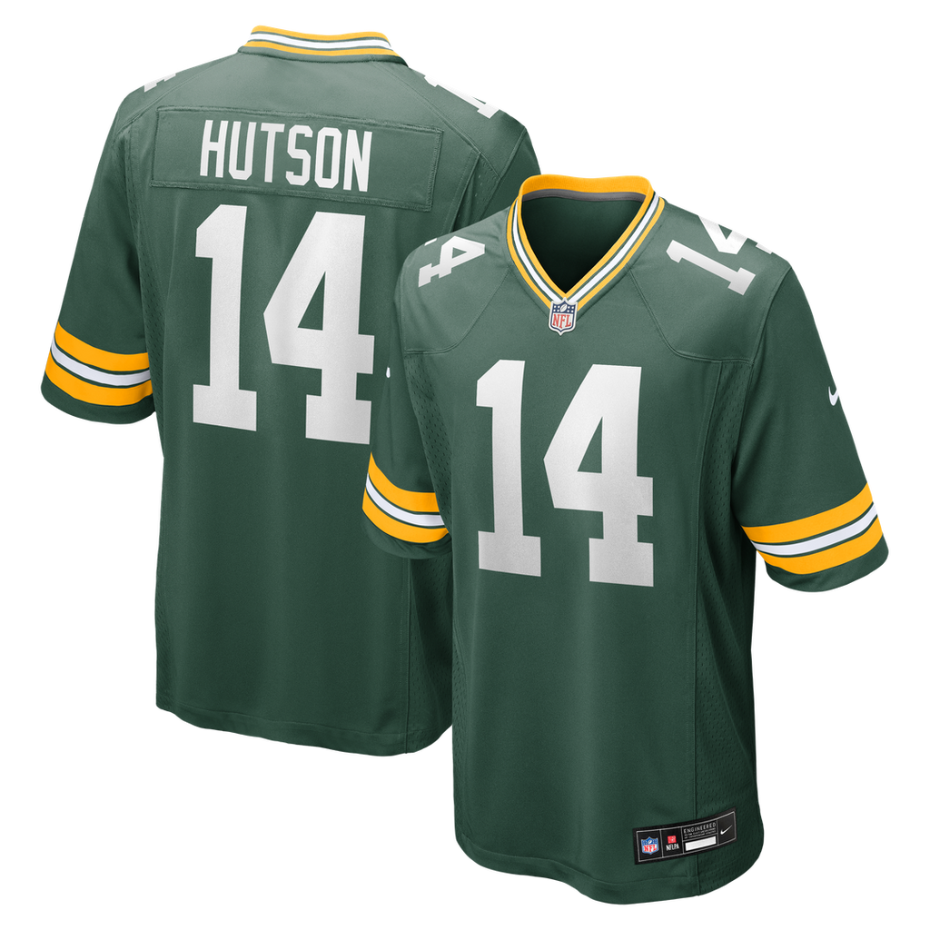 Don Hutson Green Bay Packers Green Retired Player Jersey