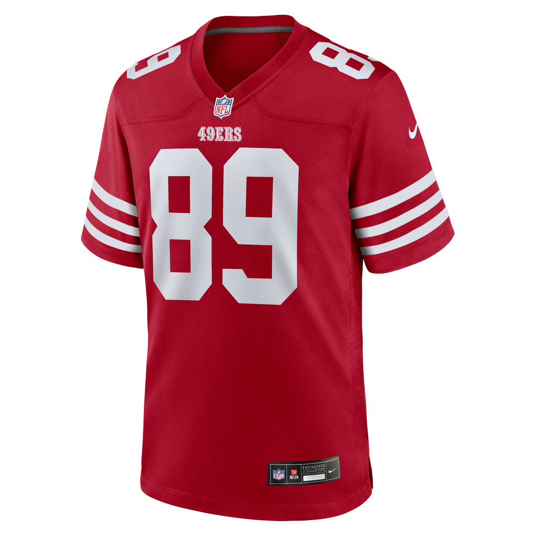 Luke Farrell San Francisco 49ers Scarlet Team Game Jersey