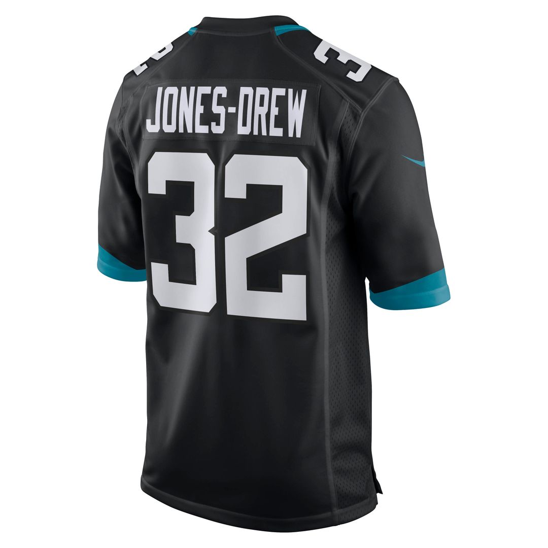 Maurice Jones-Drew Jacksonville Jaguars Black Retired Player Alternate Game Jersey