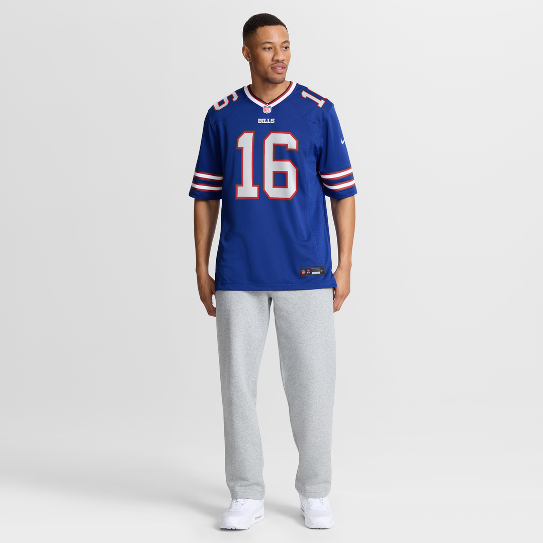 Tyler Bass Buffalo Bills Royal Team Game Jersey
