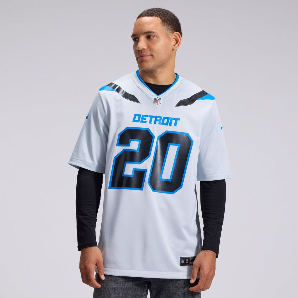 Barry Sanders Detroit Lions Silver 2026 Rivalries Collection Game Jersey