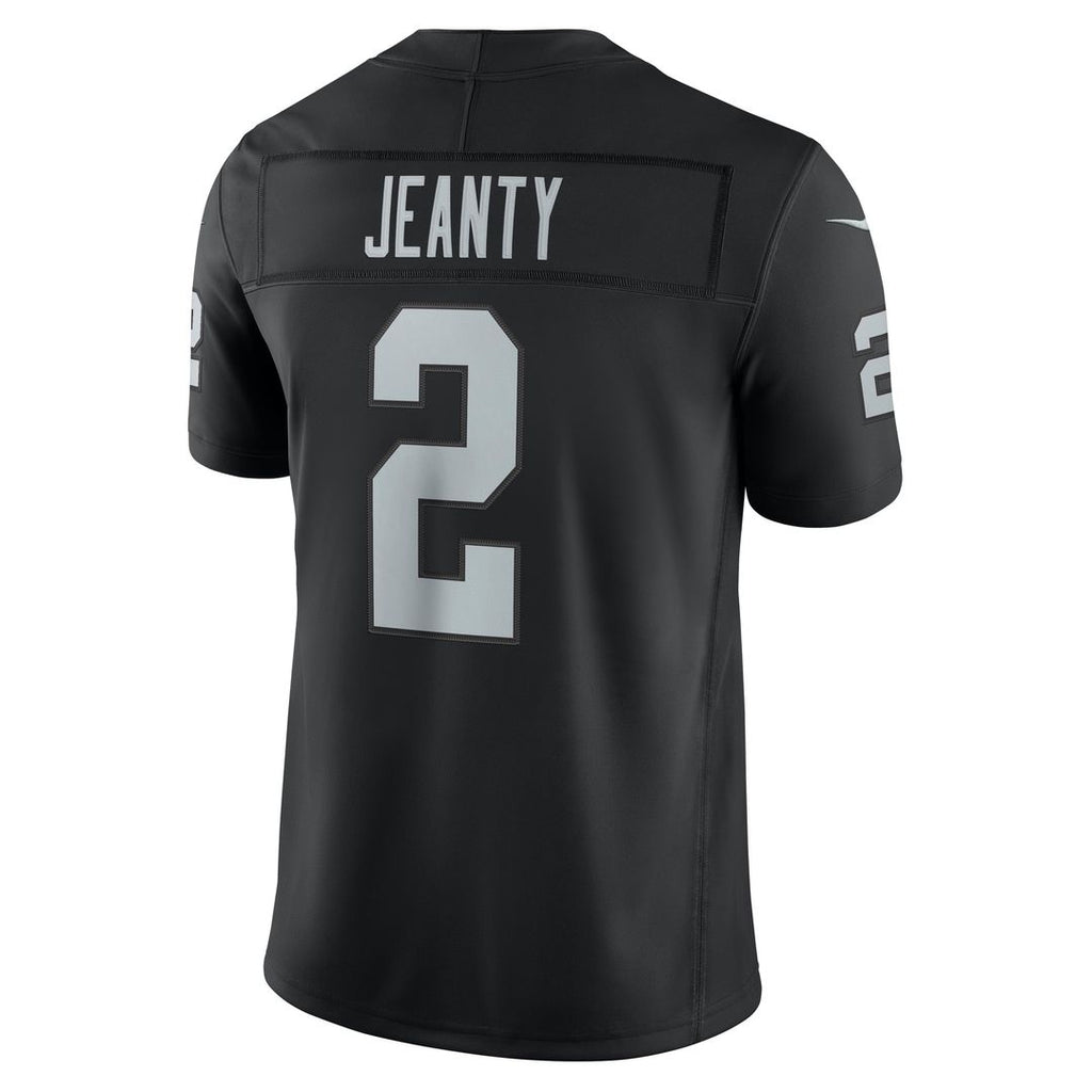 Ashton Jeanty Las Vegas Raiders Black Team Vapor F.U.S.E. Stitched Limited Jersey