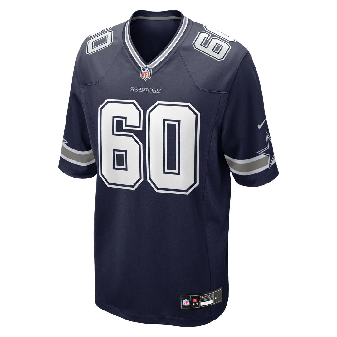 Tyler Guyton Dallas Cowboys Navy Player Game Jersey