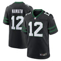 Joe Namath New York Jets Legacy Black Alternate Retired Player Game Jersey