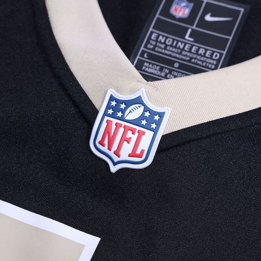 Jordan Mims New Orleans Saints Black Team Game Jersey